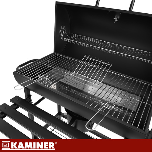 Aiagrill kaanega 108x67x96 cm Kaminer - Pilt 10