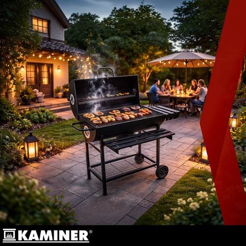 Aiagrill kaanega 108x67x96 cm Kaminer - Pilt 11
