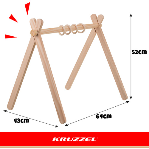 Kruzzel puidust õppealus lastele - Pilt 5