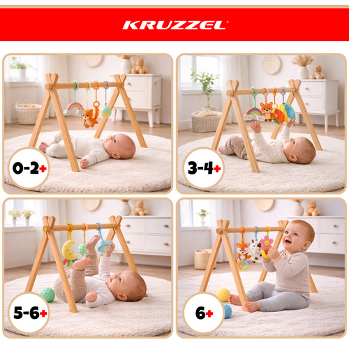 Kruzzel puidust õppealus lastele - Pilt 10