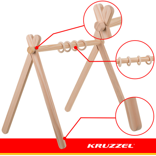 Kruzzel puidust õppealus lastele - Pilt 8