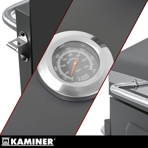 Aiagrill kaanega 116x55x110 cm Kaminer - Pilt 8