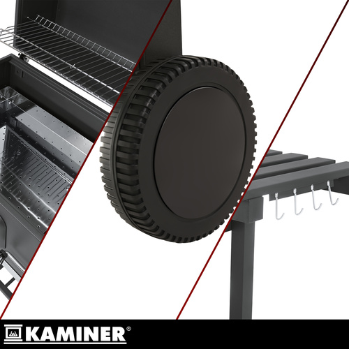 Aiagrill kaanega 116x55x110 cm Kaminer - Pilt 9