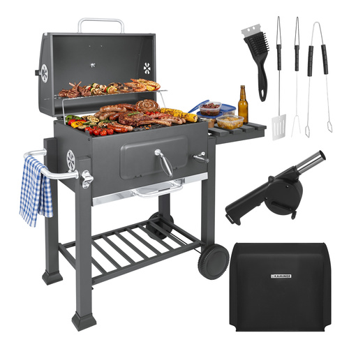 Aiagrill kaanega 116x55x110 cm Kaminer