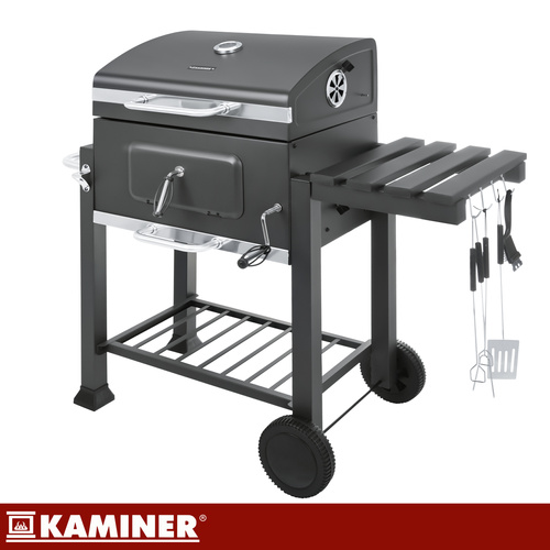 Aiagrill kaanega 116x55x110 cm Kaminer - Pilt 4