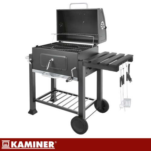 Aiagrill kaanega 116x55x110 cm Kaminer - Pilt 5