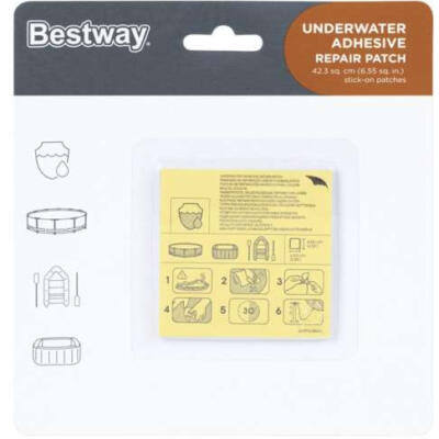 Basseini parandusplaastrid - BESTWAY 62091