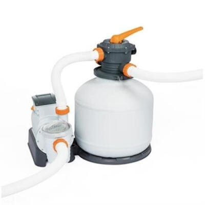 Sand filter pump for swimming pool 11355L/h BESTWAY 58486