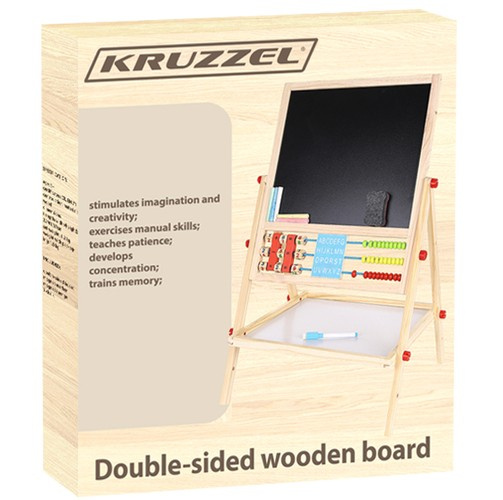 Kruzzel 22472 kahepoolne puidust tahvel - Pilt 2