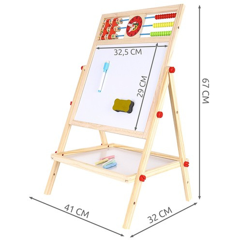 Kruzzel 22472 kahepoolne puidust tahvel - Pilt 4
