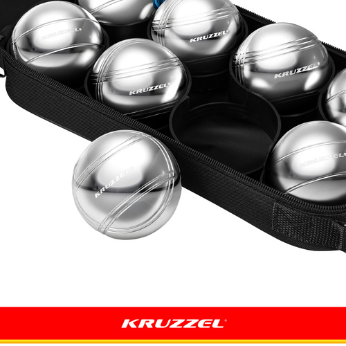 Petank 8 kuuli + kott KRUZZEL 22915 - Pilt 8