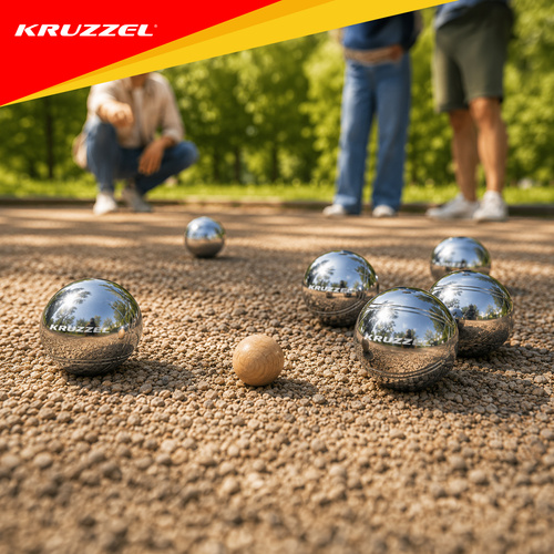 Petank 8 kuuli + kott KRUZZEL 22915 - Pilt 10