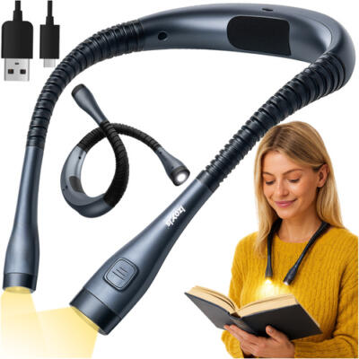 Izoxis 25675 kaela ümber käiv LED-lugemislamp