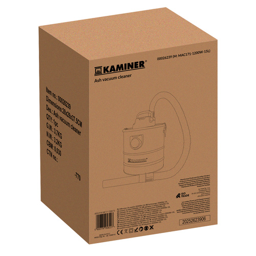 Tuhaimeja ODK006-15L Kaminer 26239 - Pilt 2