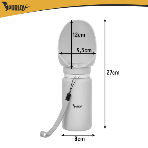 Koera joogipudel 550 ml Purlov 27234 - Pilt 3