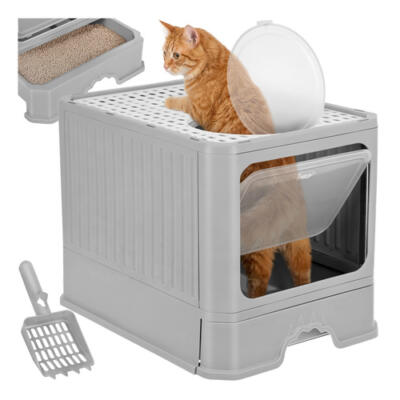 Cat litter box 36x38x50cm + Purlov scoop