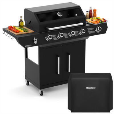 Gas grill 4+1 17kW Varen Black 5.0 Kaminer