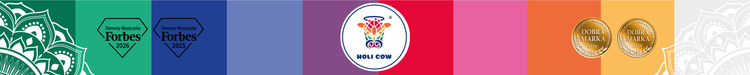 Holi värvipulbri komplekt 6x100 g Holi Cow 27335 - Pilt 13