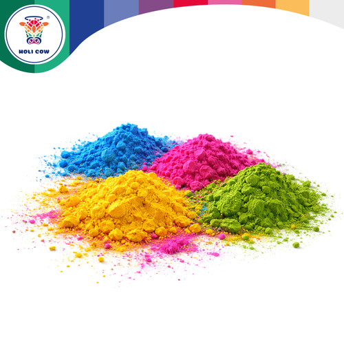 Holi värvipulbri komplekt 6x100 g Holi Cow 27335 - Pilt 6