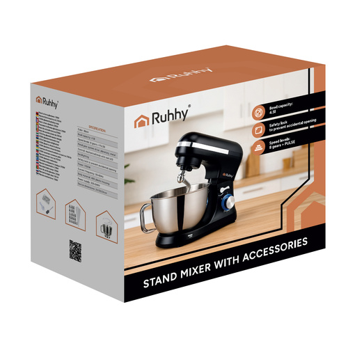 Ruhhy 1700W Planetary Food Processor - Pilt 3