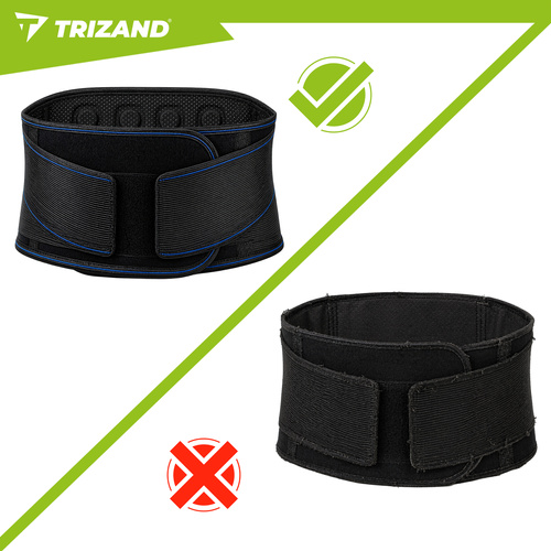 Back support belt - 24 magnets - 100cm Trizand - Pilt 6