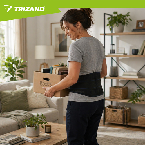 Back support belt - 24 magnets - 100cm Trizand - Pilt 11