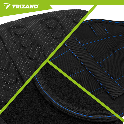 Back support belt - 24 magnets - 110cm Trizand - Pilt 9