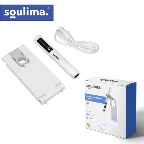 Kaasaskantav UV LED-lamp + hoidik Soulima - Pilt 4