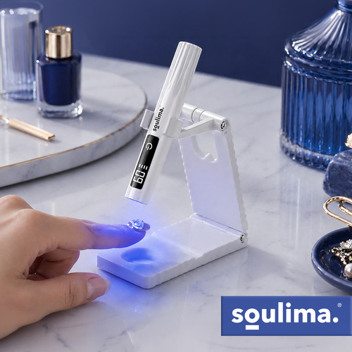 Kaasaskantav UV LED-lamp + hoidik Soulima - Pilt 10