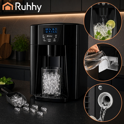Ruhhy 2l black ice cube maker - Pilt 4