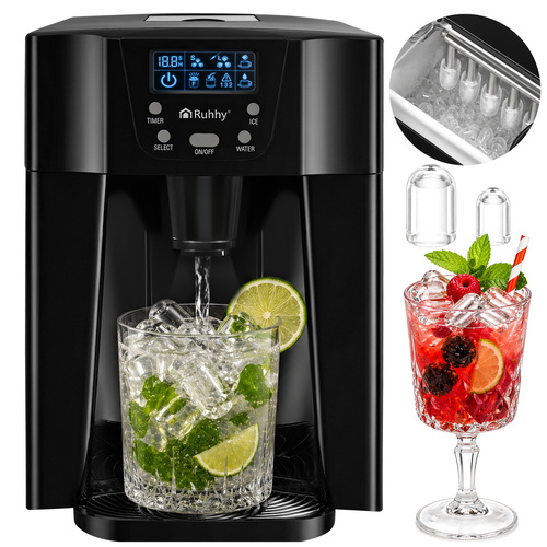 Ruhhy 2l black ice cube maker