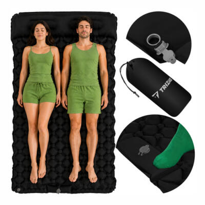 Trizand self-inflating double mattress