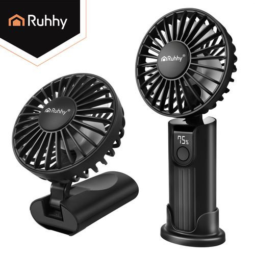 Ruhhy mini-käeventilaator must - Pilt 11