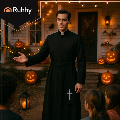 Ruhha's Halloween Priest Costume 26174 - Pilt 4