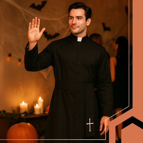 Ruhha's Halloween Priest Costume 26174 - Pilt 5