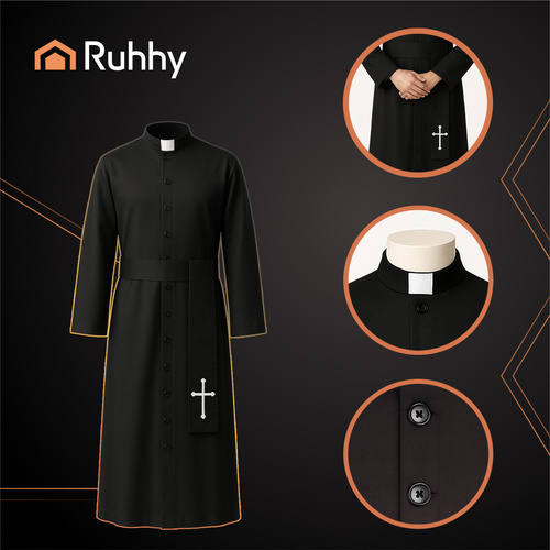 Ruhha's Halloween Priest Costume 26174 - Pilt 6