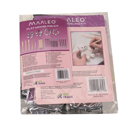 Maaleo savi voolimise komplekt 30 osa - Pilt 3