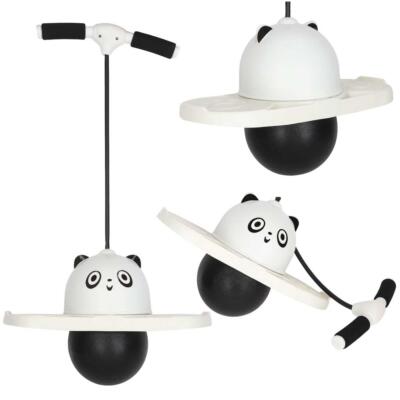 Lastele hüppaja pogo tasakaalu jumper must-valge